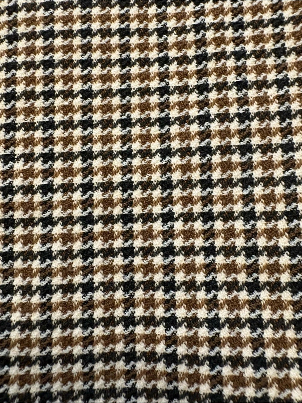 Unbranded Plaid High Rise Skinny Dress Pants Gold Button Accents Size L - Picture 10 of 10
